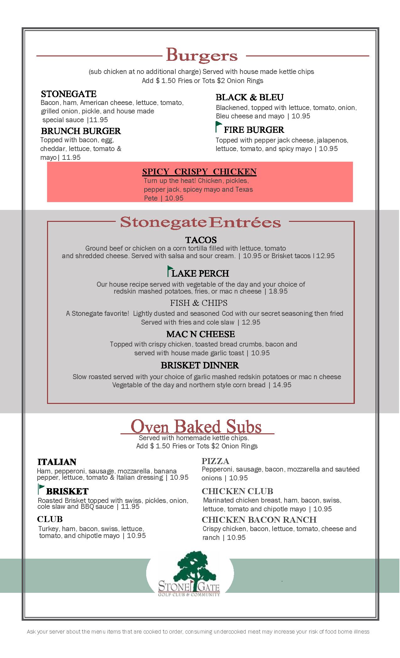 Bar & Grille Stonegate Golf Club